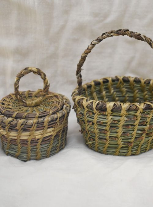 Coiled Basketry with Foraged Materials